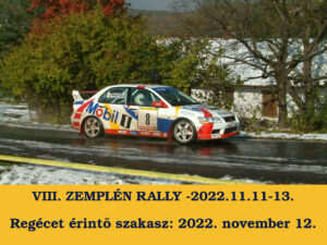 VIII. ZEMPLÉN RALLY